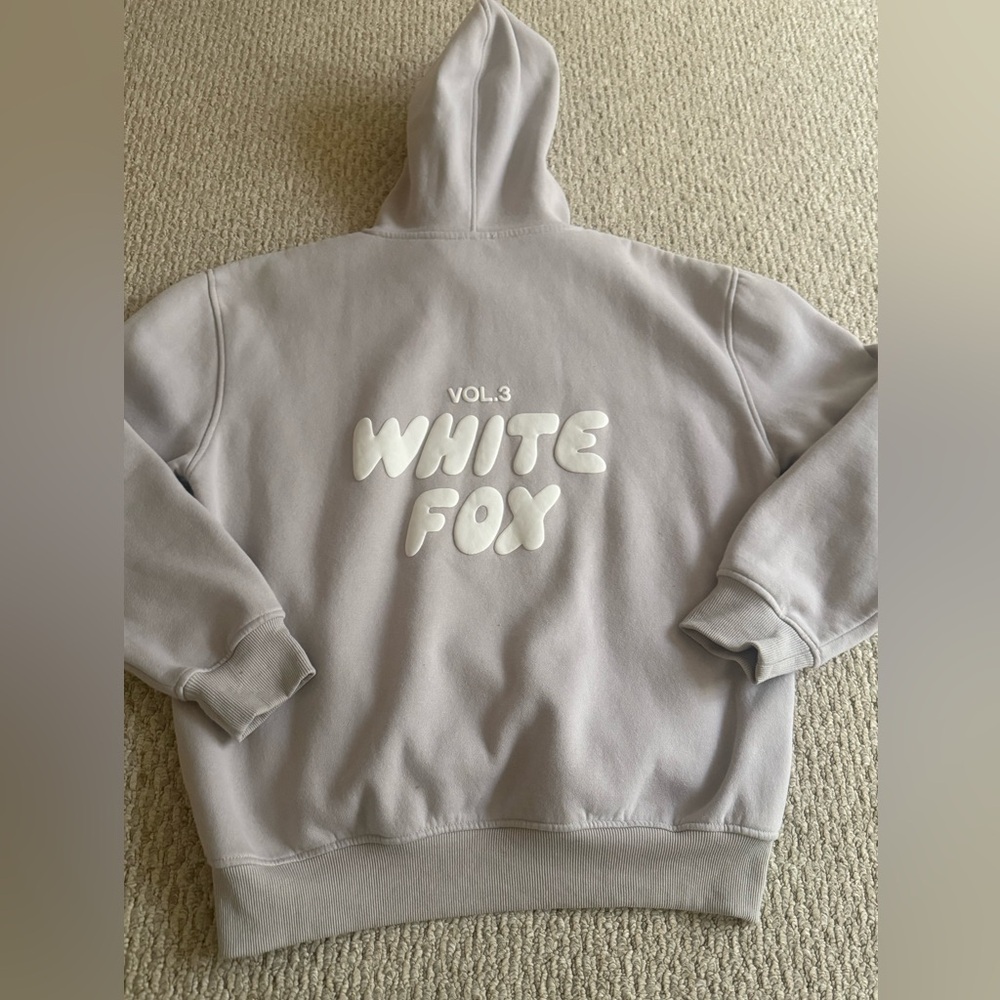 White Fox Boutique Gray Hoodie